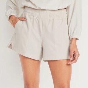 High-Waist Shorts | Old Navy I Wish Bone | XL